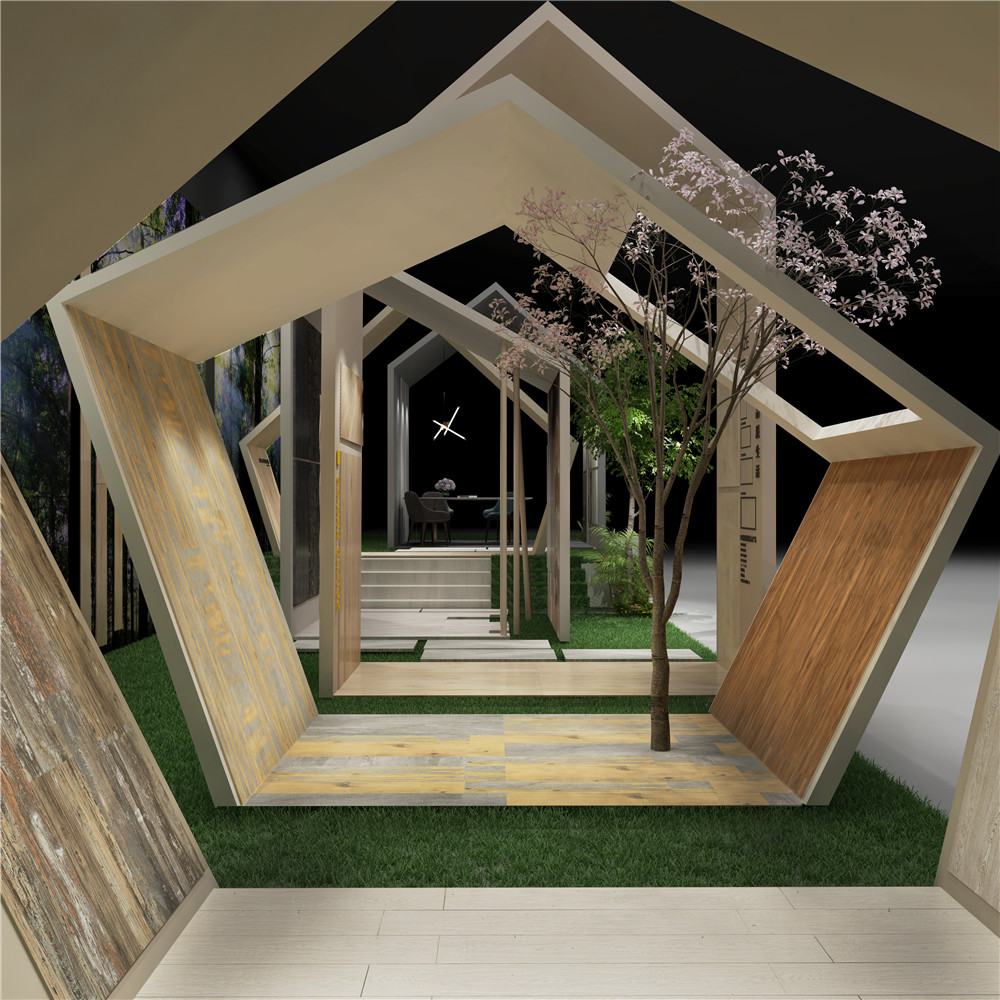 森林小木屋——本屆陶博會必須打卡的網(wǎng)紅展位！